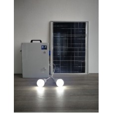480 Watt (220V) Güneş Enerjili Aydınlatma-Şarj Jeneratörü Eko Paket